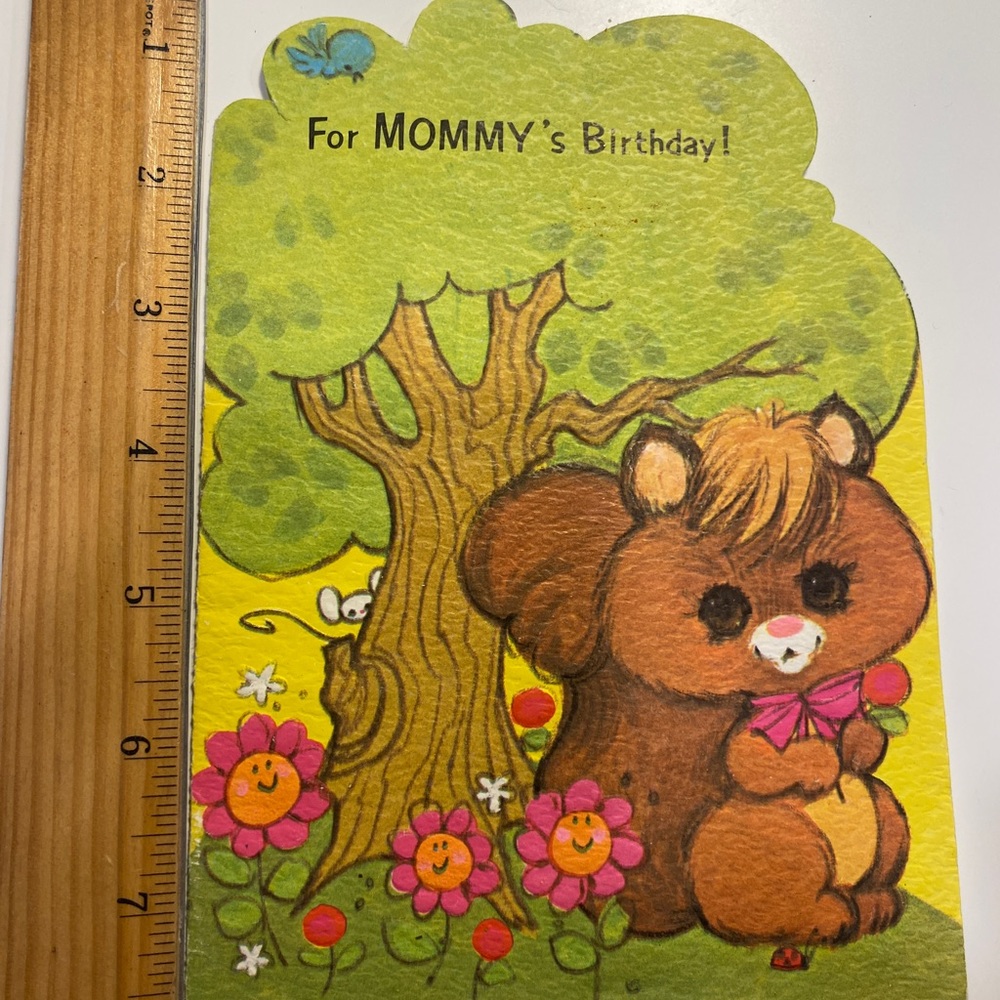 Vintage greeting card